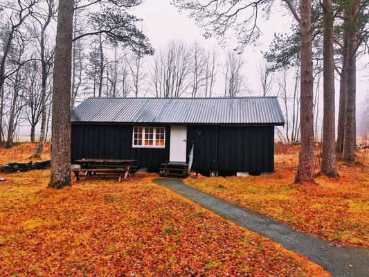 Modified shipping container converted to office in Tennessee